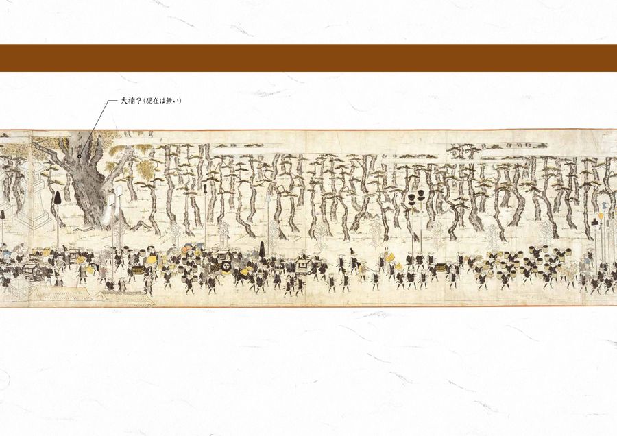 紀州藩参勤交代行列図